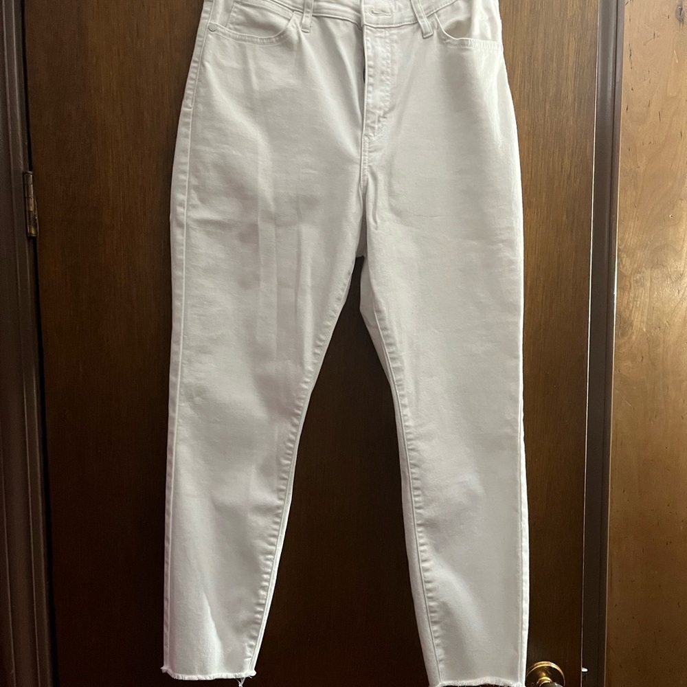 Jennifer Lopez Women's Crisp White Ankle Jeans